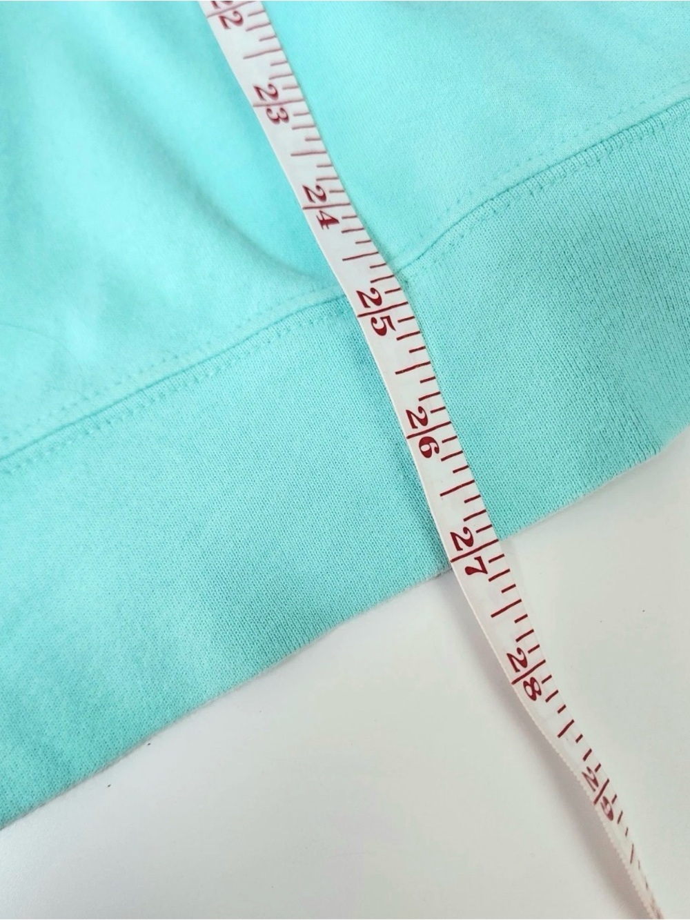 Ralph Lauren Aqua 1/4 Zip Pullover with Blue Polo Logo - Picture 8 of 9